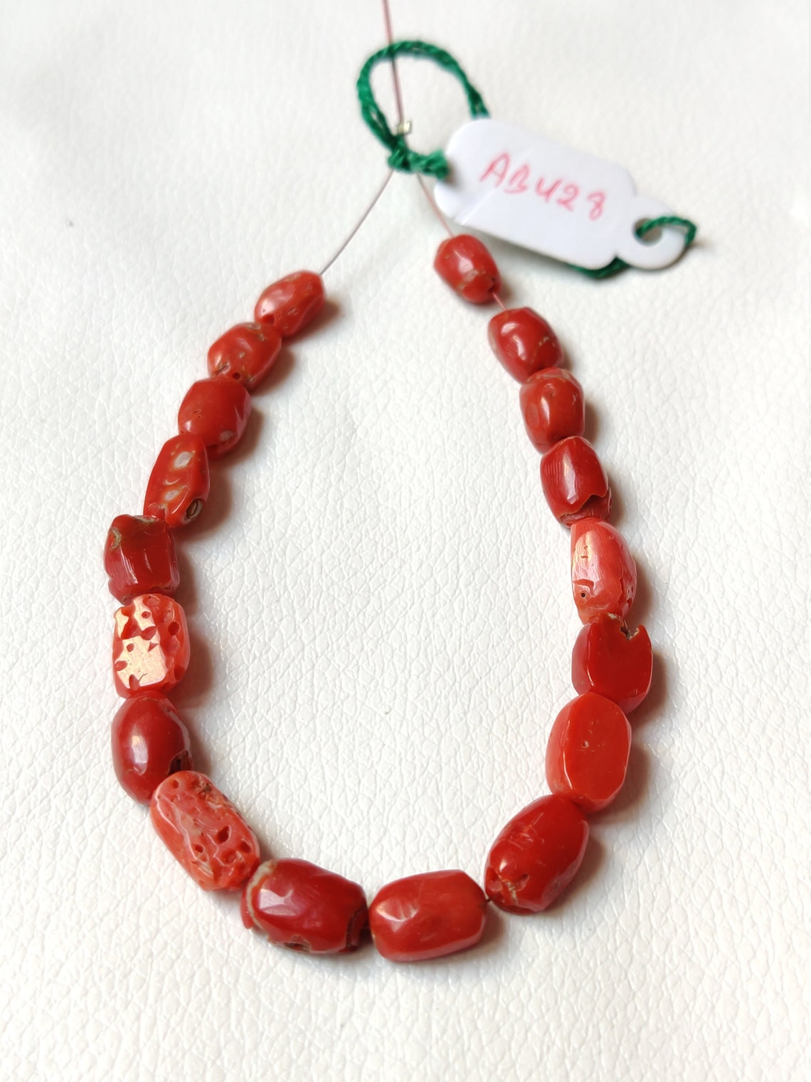 6 IncNatural Red Coral BeadsGenuine Italian Coral Etsy