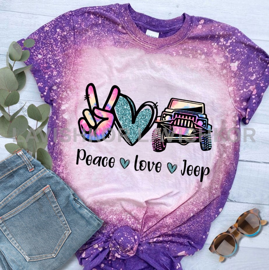 Peace Love Jeep PNG, Merry Christmas, Christmas Gift, Jeep, Sublimate…