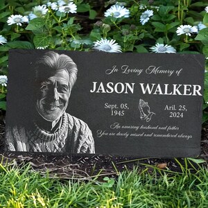 custom dog memorial plaque slate pet loss gift - Australia