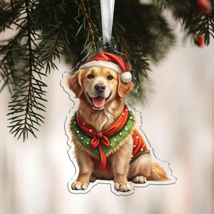 Acrylic Photo Ornament 2024, Christmas Ornament, Custom Family Photo Ornament, Acrylic Picture Ornament, Family Ornaments, Couple Gifts