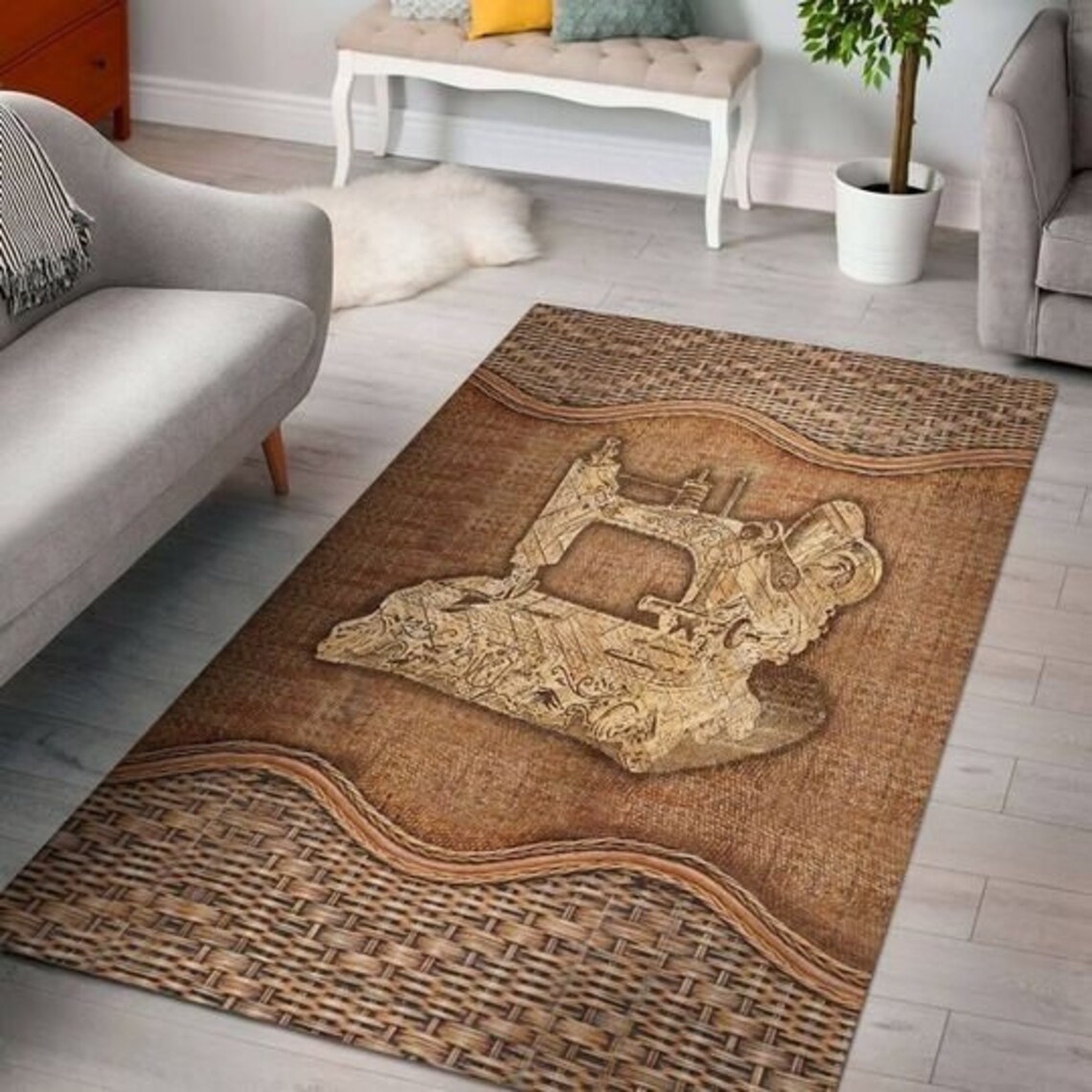 SEWING 943 My Room Area Rug Decorative Rug Carpet Mother's Etsy