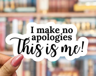 This is Me Sticker, Motivational, Inspirational, Mental Health Awareness Decal for Laptop, Water Bottle