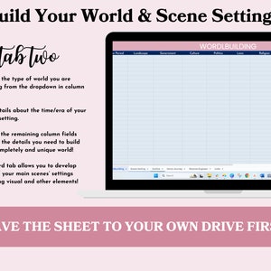book outlining template, novel outlining, author planner