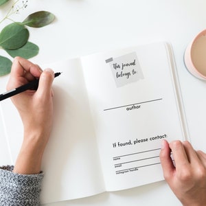 guided author journal, novel planning