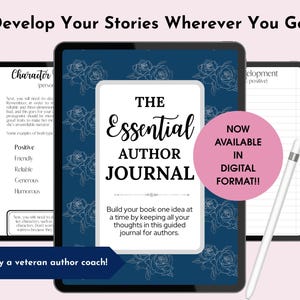 Incontournable Journal guidé par l&#39;auteur, Journal pour inviter à la rédaction, Développement d&#39;une histoire, Agenda de livre, Agenda de romans, Modèle d&#39;écriture, Journal d&#39;écriture