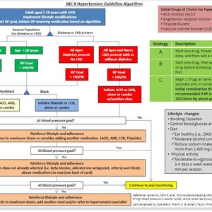 JNC-9 HTN guidelines and ACC Hypertension guidelines packet