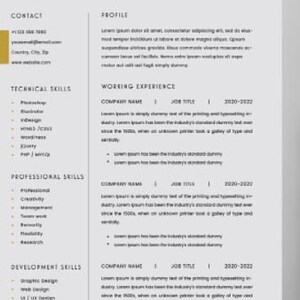 Pre made RESUME TEMPLATE and Cover - Il 300x300.3394765737 8byj 