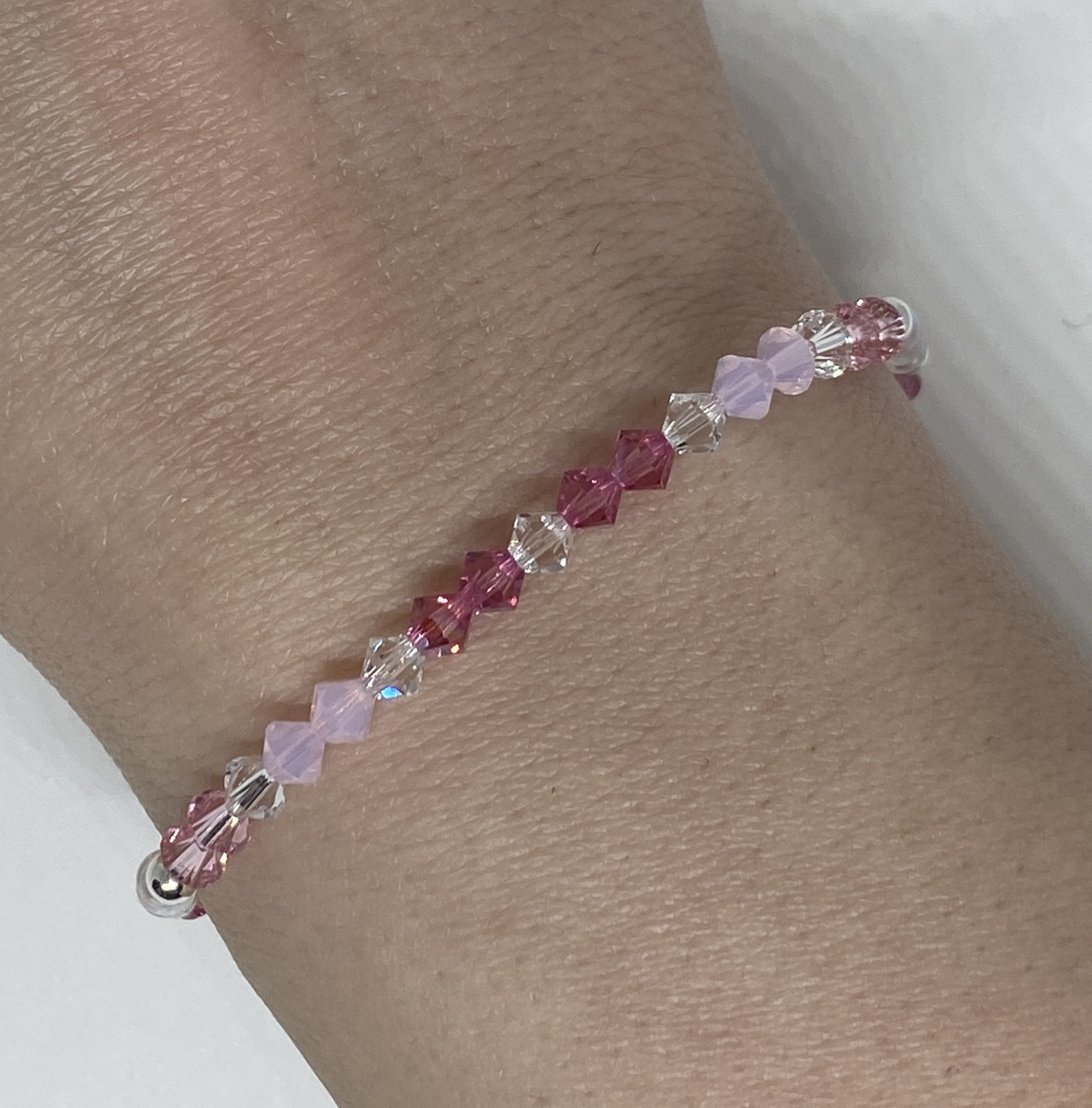 Swarovski Crystal Limited Edition Beaded Bracelet Pretty in Etsy