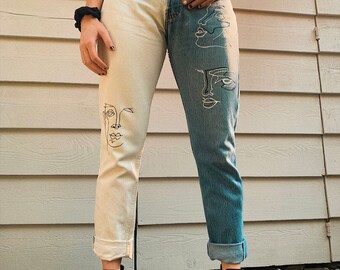 creative jeans design