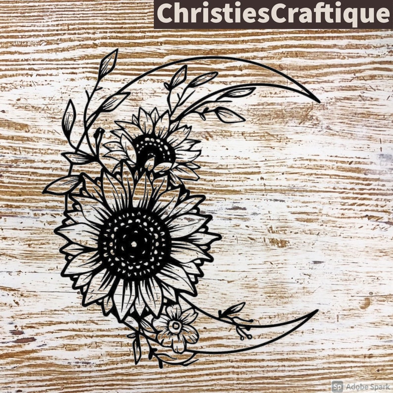 Free Free 84 Sunflower Moon Svg SVG PNG EPS DXF File