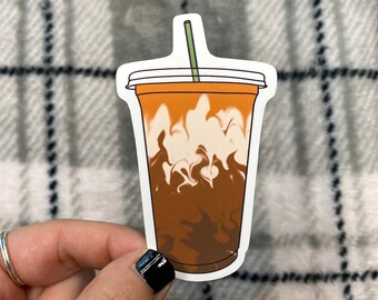 Sticker café glacé