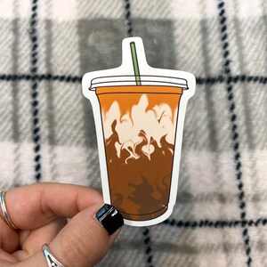 Iced Coffee Sticker || Coffee Sticker || Starbucks Sticker