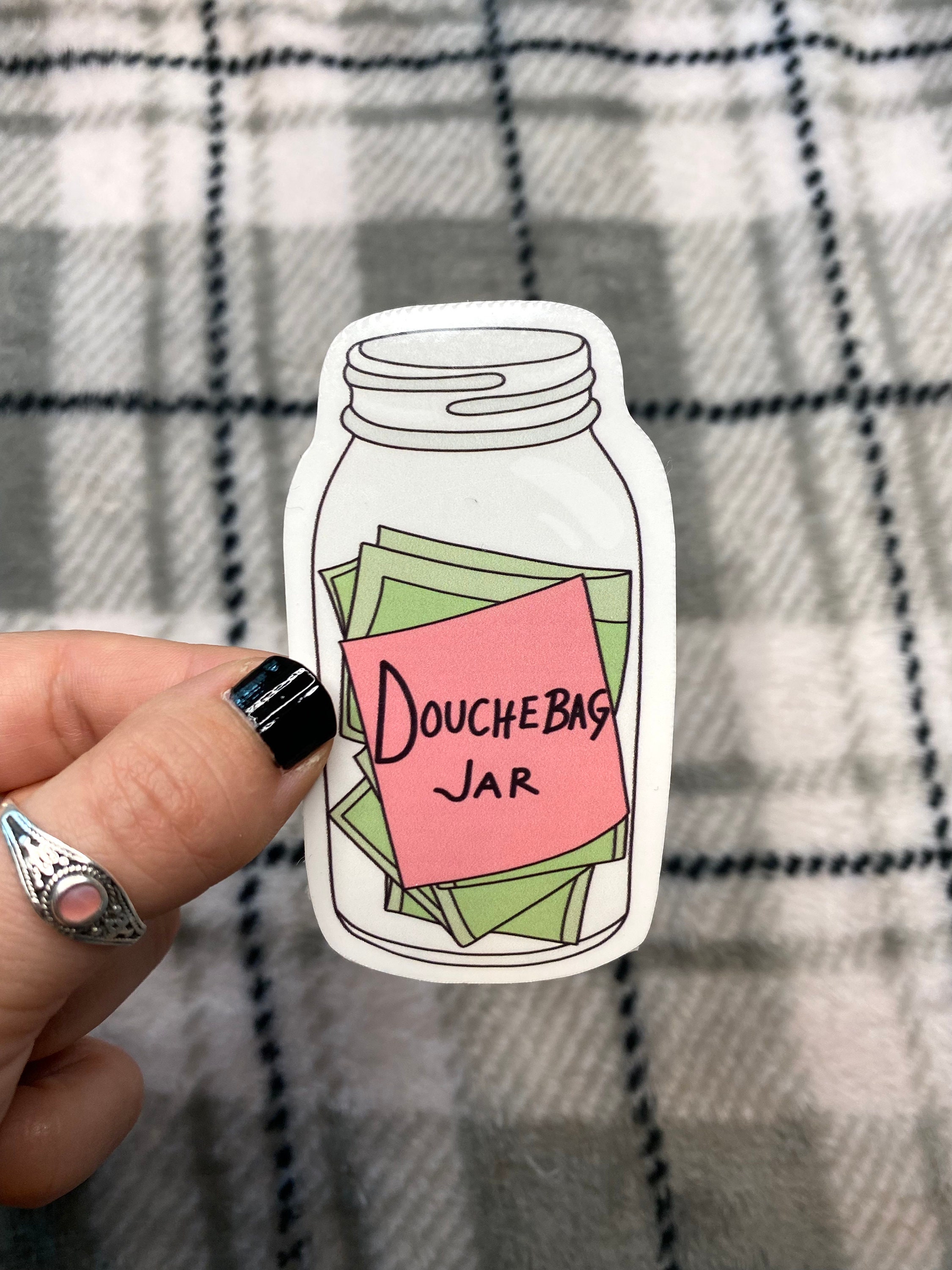 New Girl Sticker Set Douchebag Jar Ll Winnie the Bish Etsy