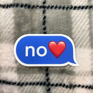No Sticker || iMessage Sticker || Text Sticker || Sassy Sticker