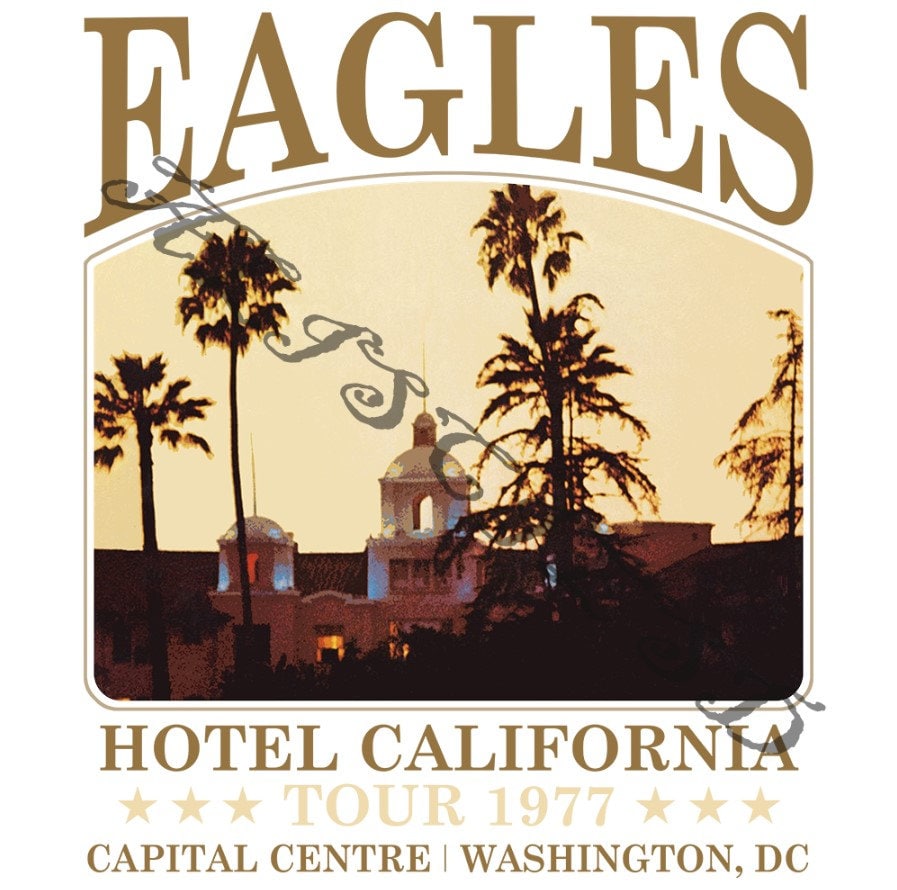 the eagles hotel california tour 1977