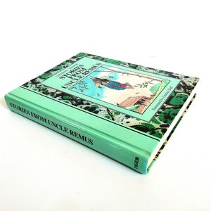 Stores from Uncle Remus Book lover gift Book gift Old books Librarian Literary Bookish gift Children Illustrated Vintage Fairytale book