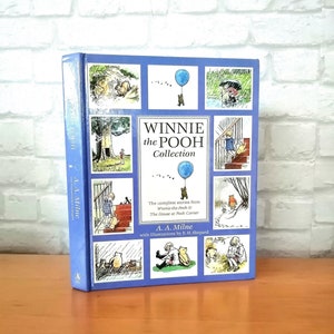 Winnie the Pooh collection The complete stories by A.A. Milne Vintage Classic kids books gift Librarian gift for readers Kids children gift