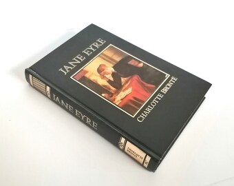 Jane Eyre vintage 1986 book by Charlotte Bronte Book lover Bookworm gift for her Readers Librarian Literary book gift Holiday gift idea