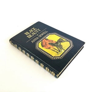 Beauté noire Anna Sewell Amateur de livres enfants livre cadeau Animal cavalier amoureux livre Cadeau d’anniversaire Ferme cheval noir livre histoire cadeau Livre pour enfants cadeau