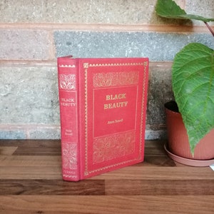 Beauté noire Anna Sewell Amateur de livres enfants livre cadeau Animal cavalier amoureux livre Cadeau d’anniversaire Ferme cheval noir livre histoire cadeau Livre pour enfants cadeau