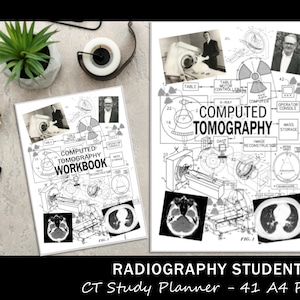 CT Tomografia komputerowa Radiografia Planer nauki Organizator do druku - Technik radiologii - Student technologii radiologii - Notatki z wykładów - Rentgen