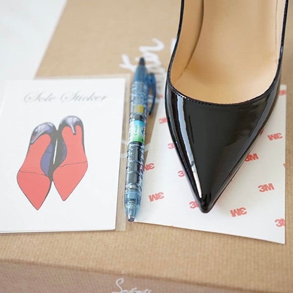 Adesivo per suola - Protezione per suola cristallina per Christian Louboutin Heels High Designer