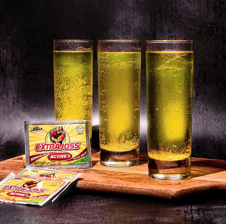 Extra Joss Shot Energy Powder Drink Health Pre Workout Etsy