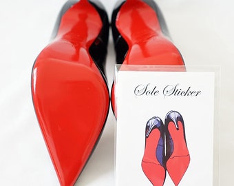 Sole Sticker - Crystal Clear Sole Protector voor Christian Louboutin Heels High Designer