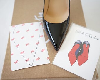 Sole Sticker Crystal Clear Sole Protector for Christian Louboutin Heels High Designer Etsy