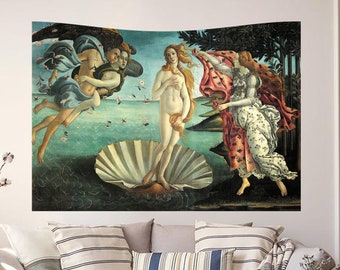 Birth of Venus Tapestry: Sandro Botticelli Wall Hanging