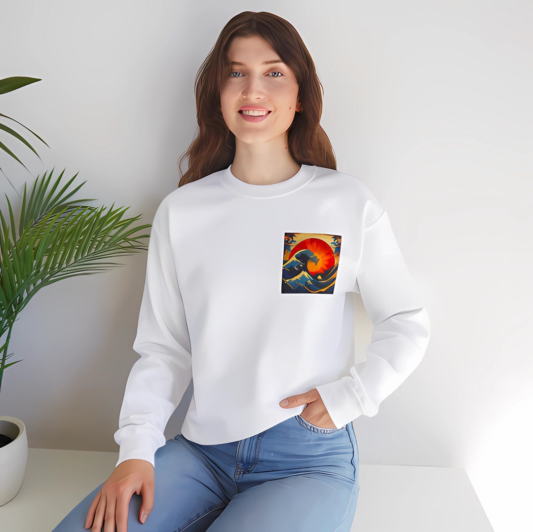 Love Peace Design Unisex Heavy Blend™ Crewneck Sweatshirt main image 1