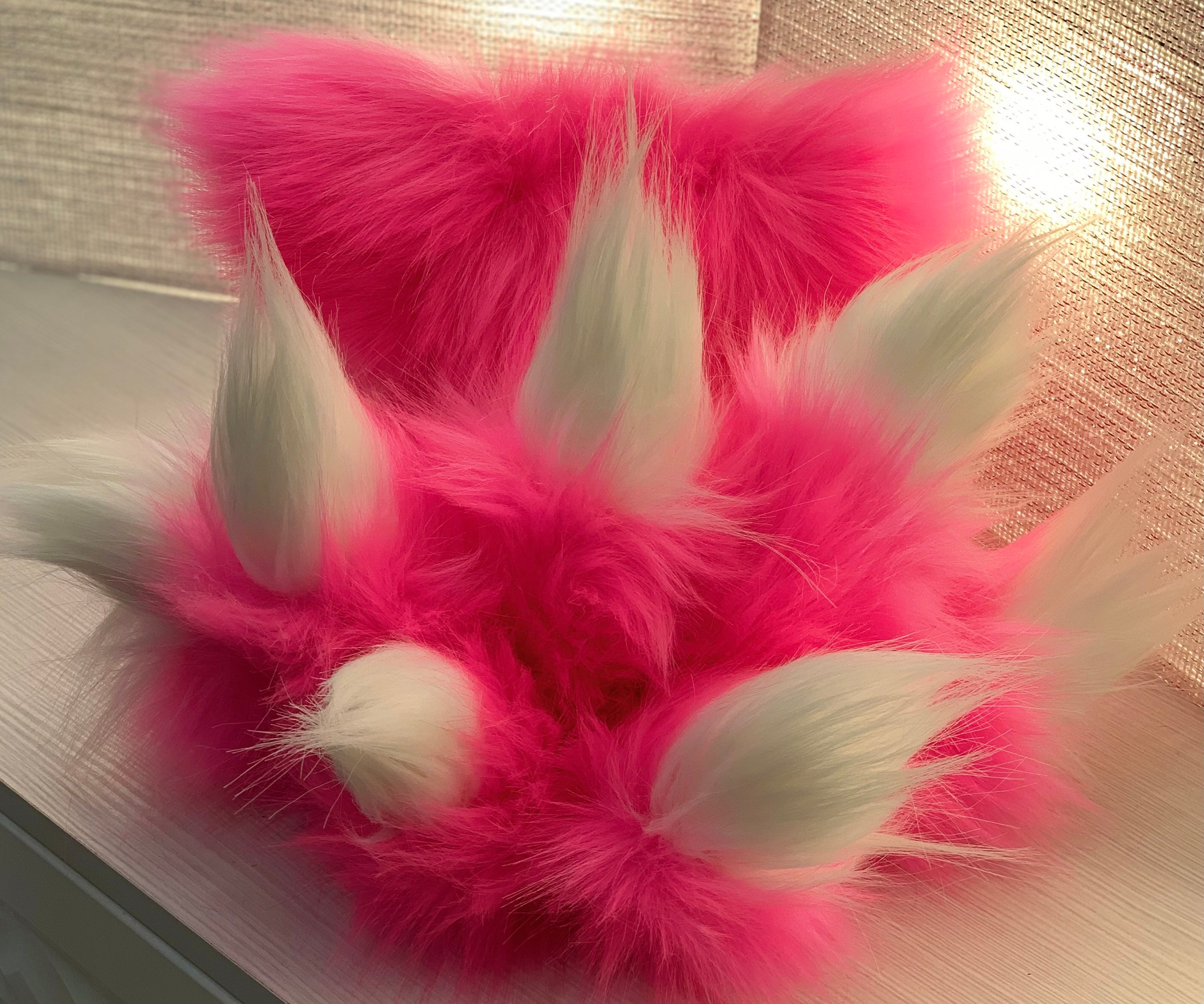 Mystische Fuchs mystische Kreaturen aus Kunstpelz und Fimo | Etsy