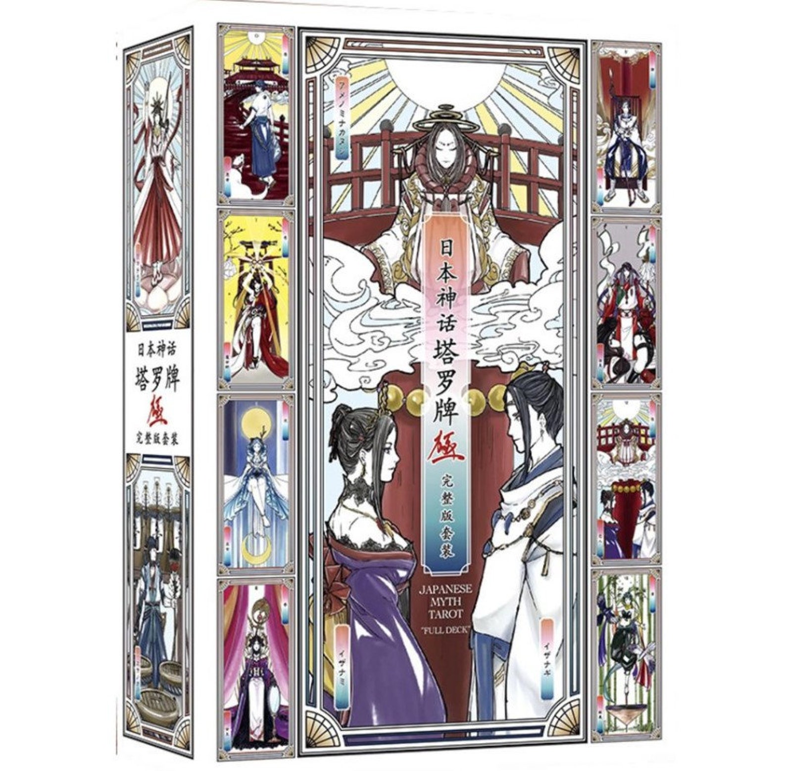 Japanese Myth Tarot Deck Tarot Cards Deck 78 Etsy