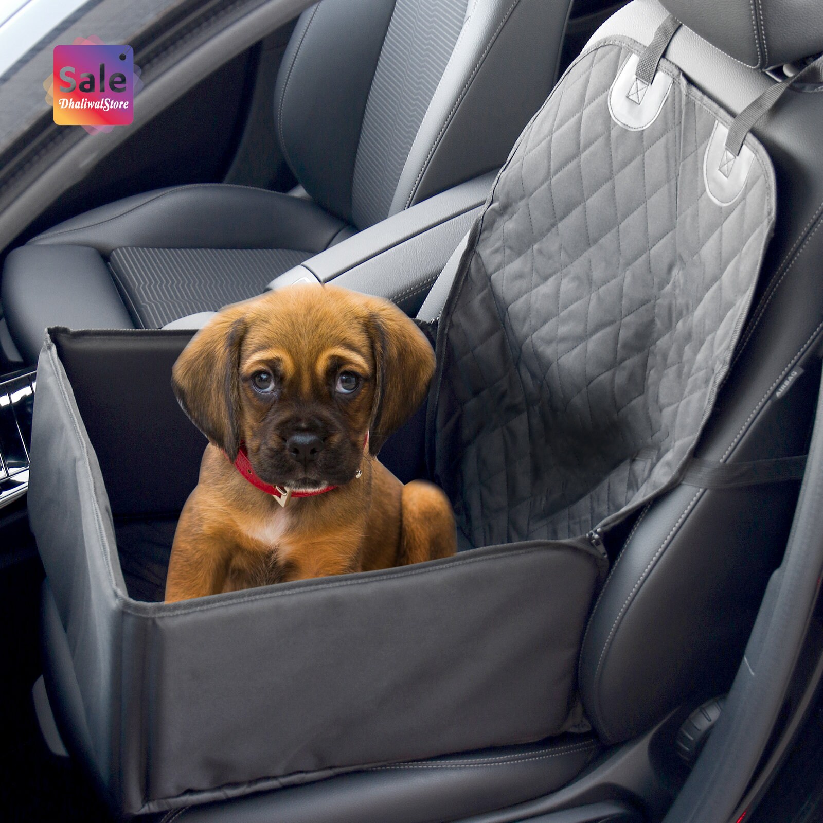 2 In 1 Dog Booster Car Seat Cover Waterproof Pet Carrier Etsy