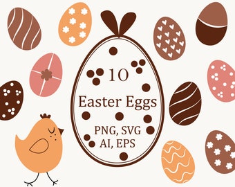 Download Clip Art Farm Animal Svg Baby Shower Graphics Easter Egg Svgeaster Egg Clipart Boho Easter Svgeaster Cliparteaster Printable Easter Chicken Svg Art Collectibles