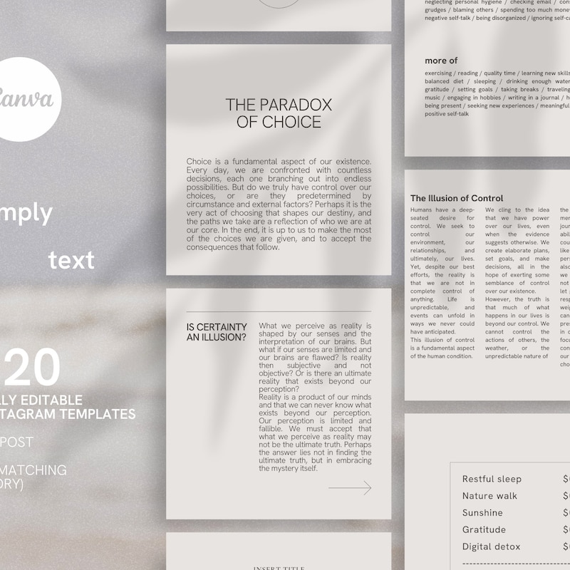 Instagram Template Etsy Instagram Template Etsy
