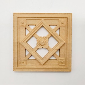 Applique furniture decor, DIY furniture, Carved rosettes, Furniture decor, Wooden decor, Onlay furniture, Wall ornaments, Wood Appliques