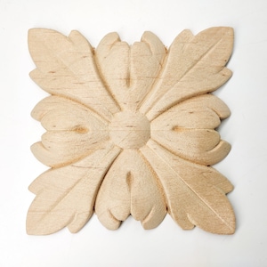 Wooden decor, DIY furniture, Onlay furniture, Carved rosettes, Wood Appliques, Applique furniture decor, wall ornaments, pediments,