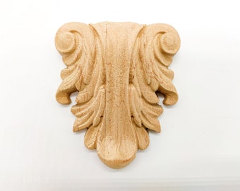 DIY, Pediments, Shabby chic, Wood Appliques furniture, Onlay furniture, Applique furniture decor, wooden decor, wall ornaments,