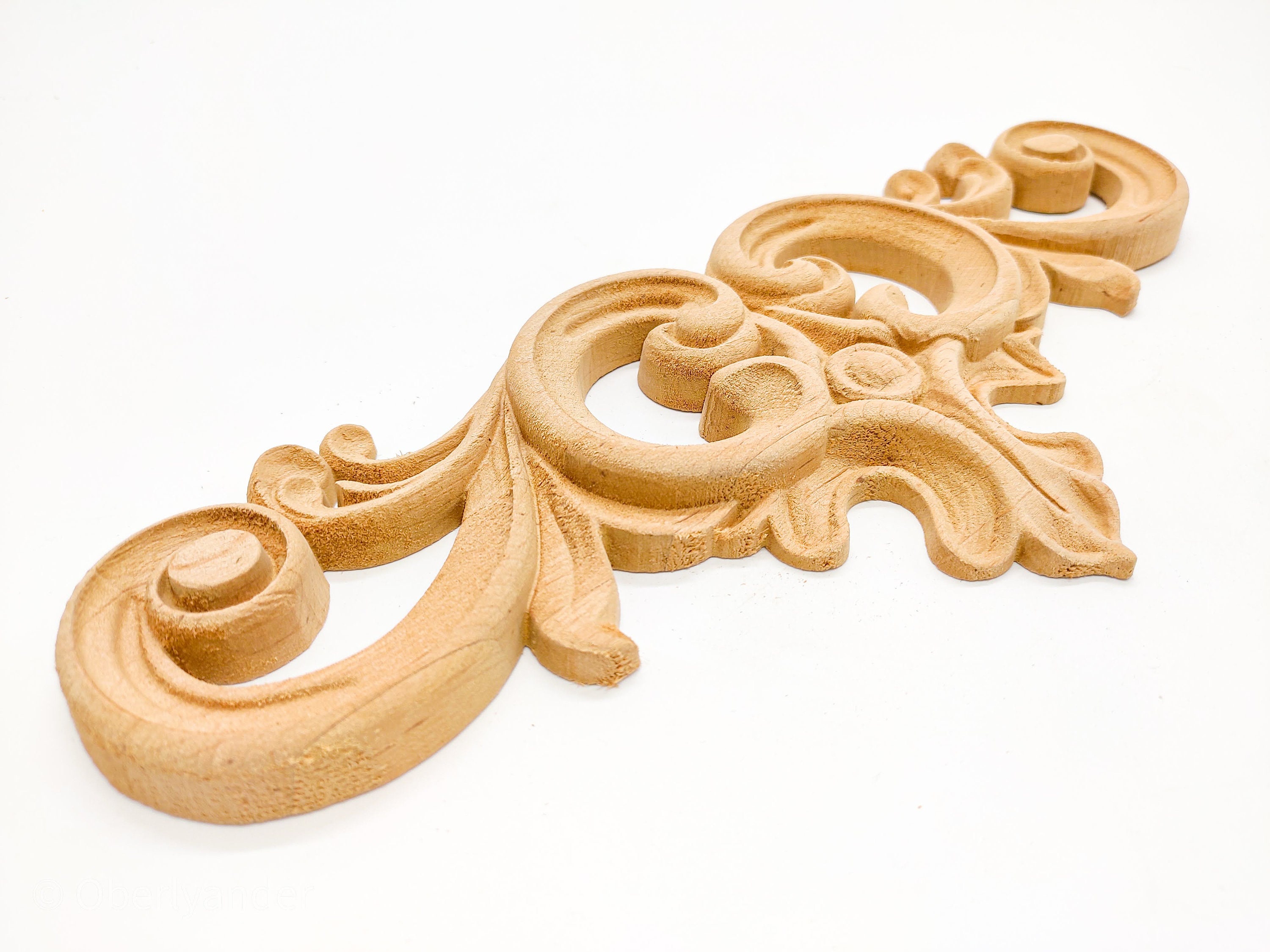 Onlay furniture Wall ornaments Carved furniture rosettes Etsy