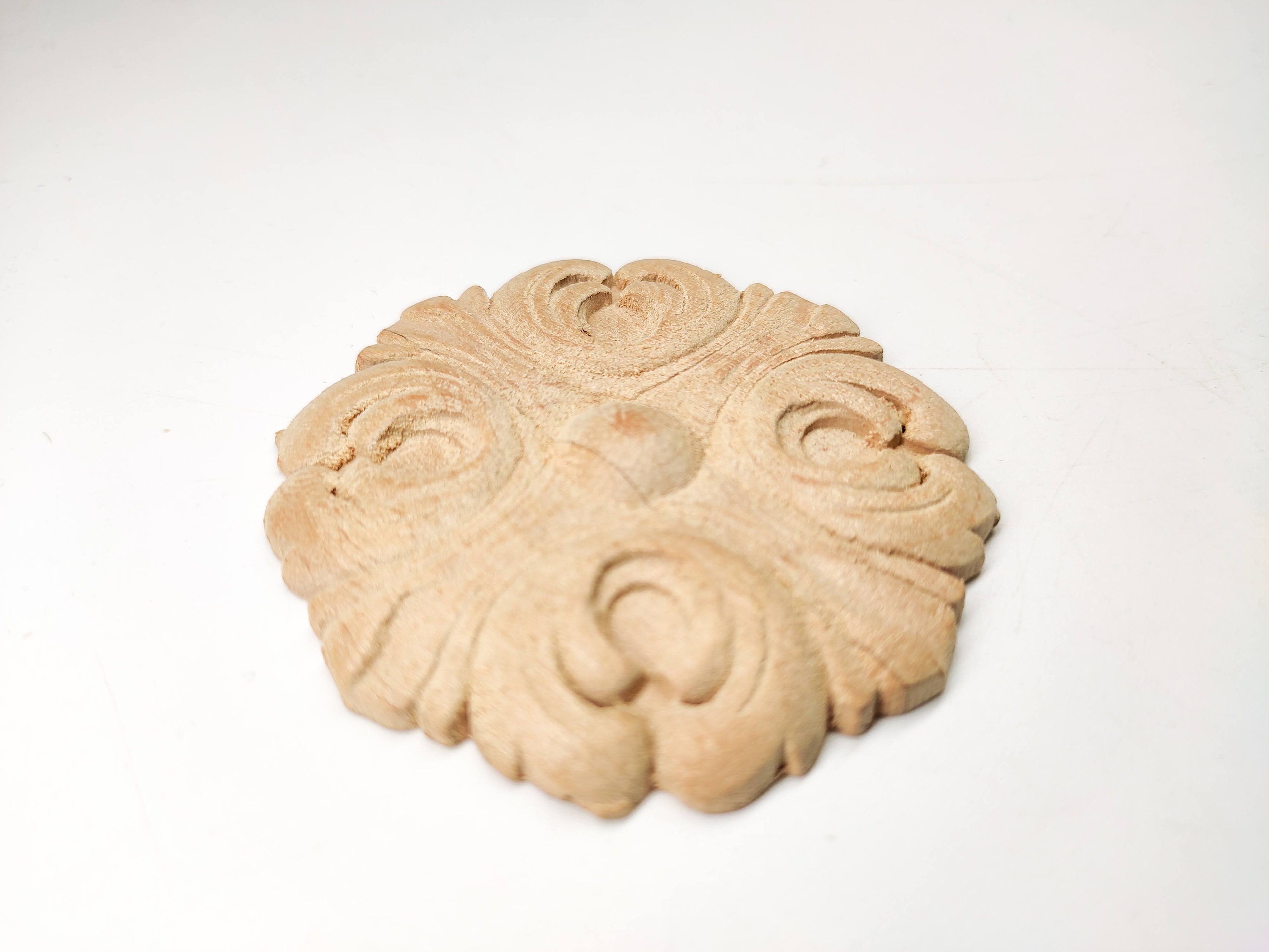 Muebles onlay muebles diy decoración de madera rosetas | Etsy