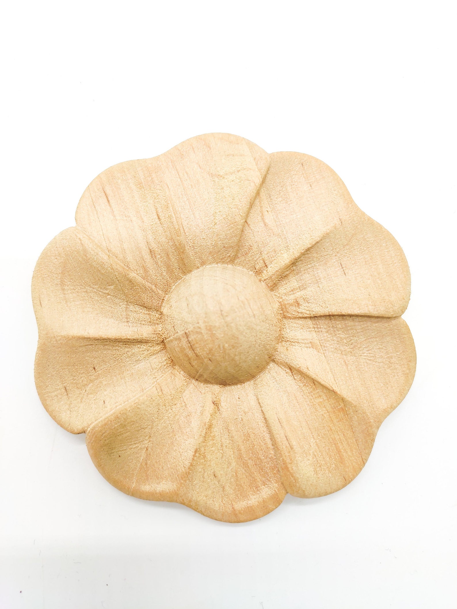 Carved Rosettes Wood Appliques Applique Furniture Decor Etsy