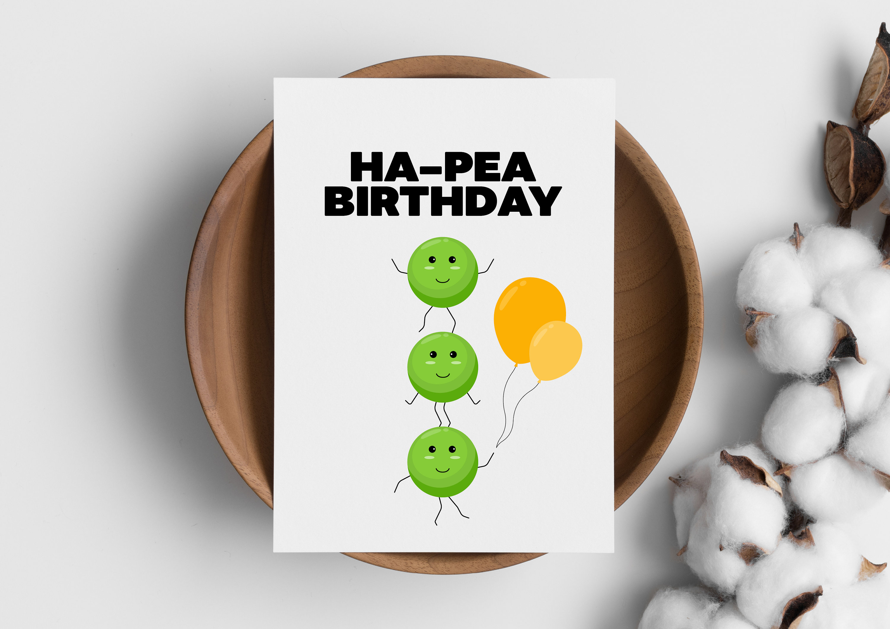 Sweet Pea Happy Birthday Card Quirky Birthday Card For Him, 51% OFF