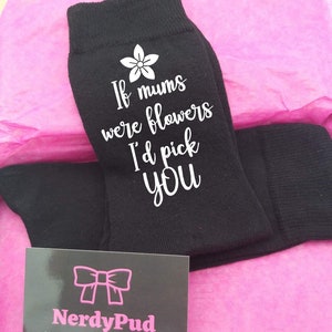 Personalised Mother’s Day Socks, Mother’s Day Gift, Mummy Socks, Mam Socks, Nana Socks