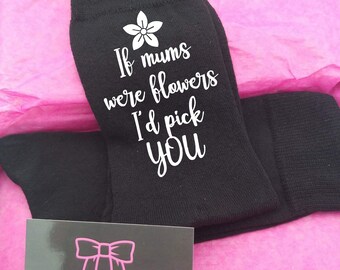 Personalised Mother’s Day Socks, Mother’s Day Gift, Mummy Socks, Mam Socks, Nana Socks