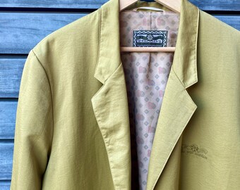 Vintage Jacke mit schönem Innenfutter