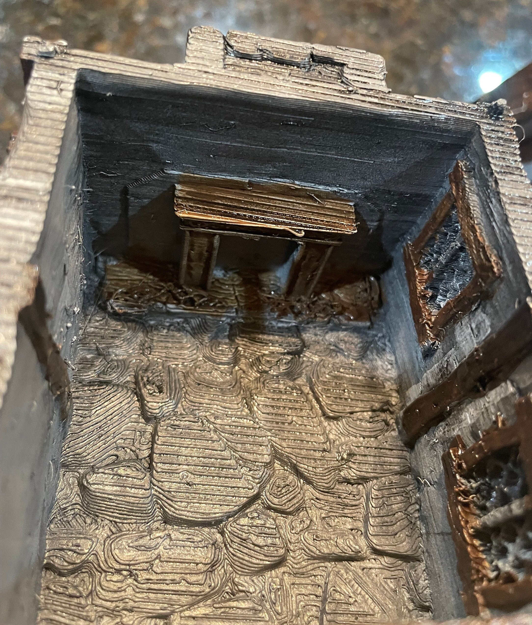 Baba Yaga or Baba Lysaga Creeping Hut (rustic Version, 28mm) - Etsy