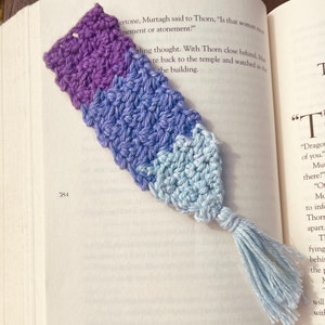 Handcrafted Crochet Bookmark with Tassel - Perfect Gift for Book Lovers!