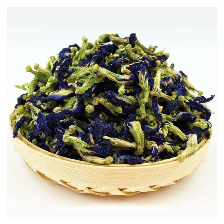 100 Organic Dried Blue Butterfly Pea Flower Clitoria Ternatea Etsy