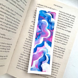One-Of-A-Kind Handmade Bookmark - Custom Hand-Painted Gift for Readers